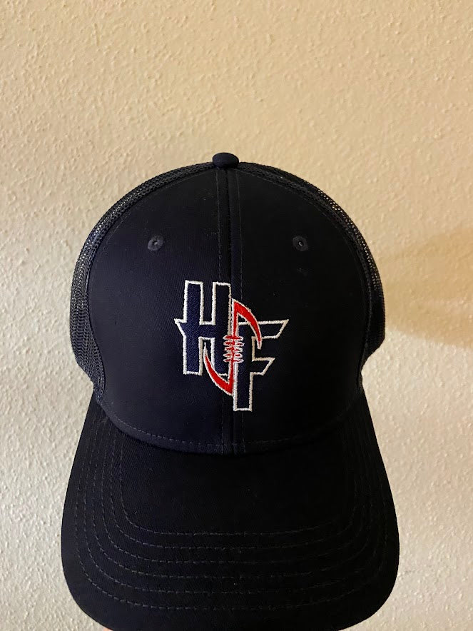 Houston Football Navy Snapback Trucker Hat